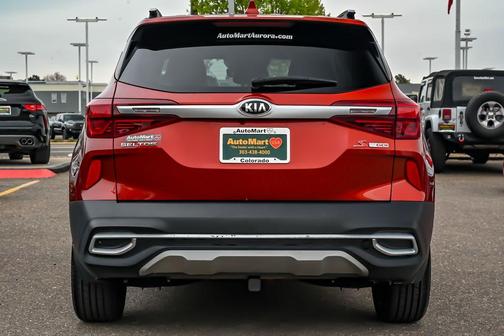 Mars Orange 2021 Kia Seltos S