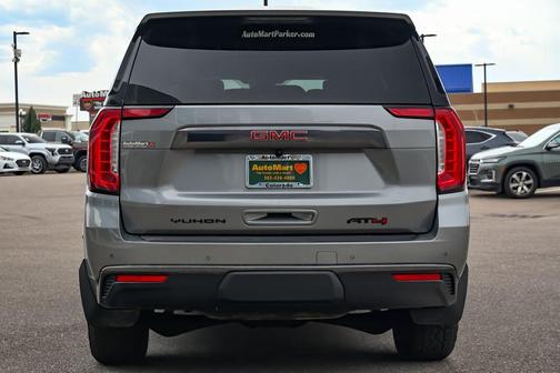 Silver 2023 GMC Yukon AT4