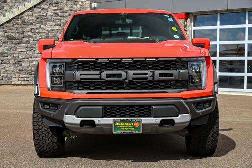 Orange Metallic 2022 Ford F-150 Raptor
