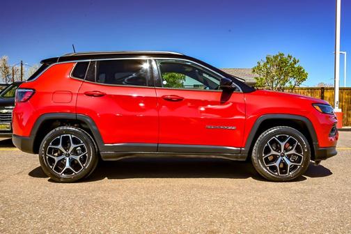 Red 2025 Jeep Compass Limited