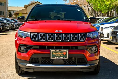 Red 2025 Jeep Compass Limited
