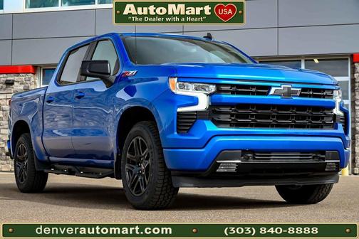 Glacier Blue Metallic 2023 Chevrolet Silverado 1500 RST