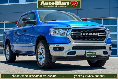 Hydro Blue Pearlcoat 2023 RAM 1500 Big Horn