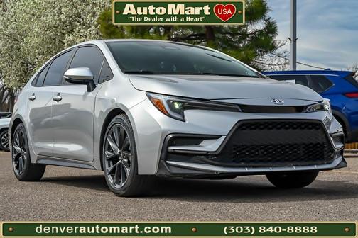 Silver 2024 Toyota Corolla SE