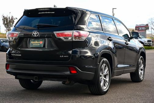 Attitude Black Metallic 2015 Toyota Highlander LE Plus