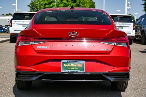 Calypso Red 2023 Hyundai ELANTRA Limited