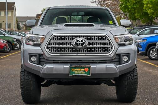 Silver 2017 Toyota Tacoma TRD Sport