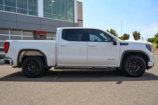 Summit White 2024 GMC Sierra 1500 Elevation