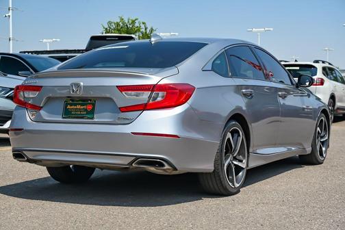 Silver 2018 Honda Accord Sport