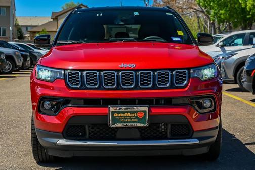 Red 2025 Jeep Compass Limited