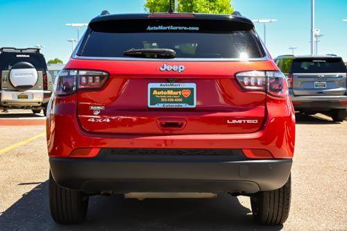 Red 2025 Jeep Compass Limited