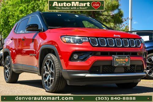 Red 2025 Jeep Compass Limited