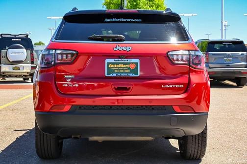 Red 2025 Jeep Compass Limited