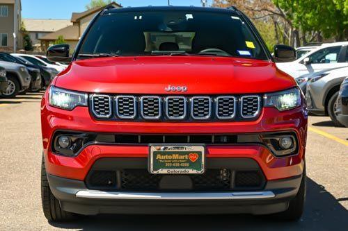 Red 2025 Jeep Compass Limited