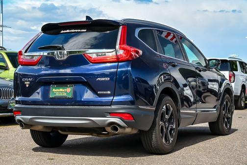 Blue 2019 Honda CR-V Touring