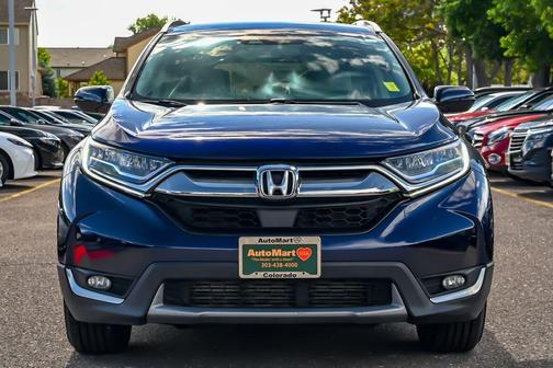 Blue 2019 Honda CR-V Touring