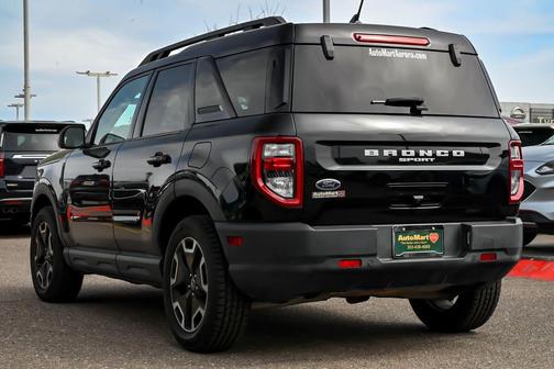 Shadow Black 2023 Ford Bronco Sport Outer Banks