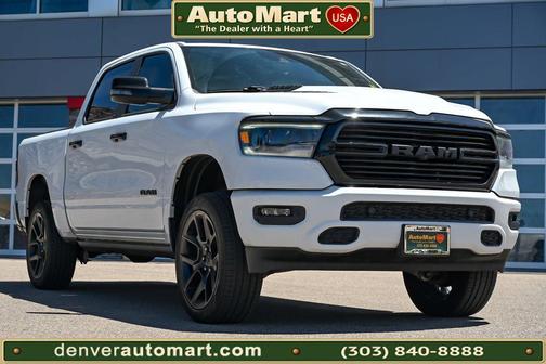 Bright White Clearcoat 2023 RAM 1500 Laramie