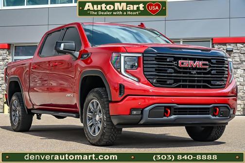 Volcanic Red 2024 GMC Sierra 1500 AT4