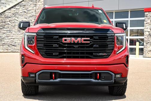 Volcanic Red 2024 GMC Sierra 1500 AT4