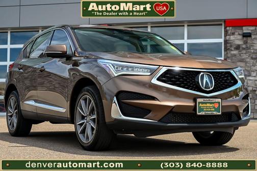 Brown 2019 Acura RDX Technology Package