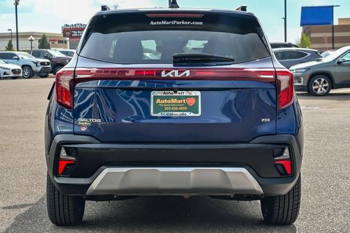 Dark Ocean Blue 2024 Kia Seltos EX