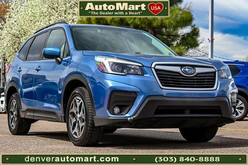 Horizon Blue Pearl 2021 Subaru Forester Premium