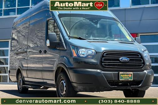 Blue 2019 Ford Transit-250 Base