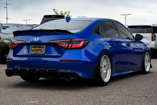 Blue 2024 Honda Civic Sport