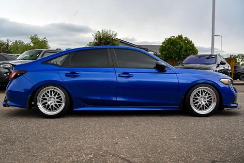 Blue 2024 Honda Civic Sport