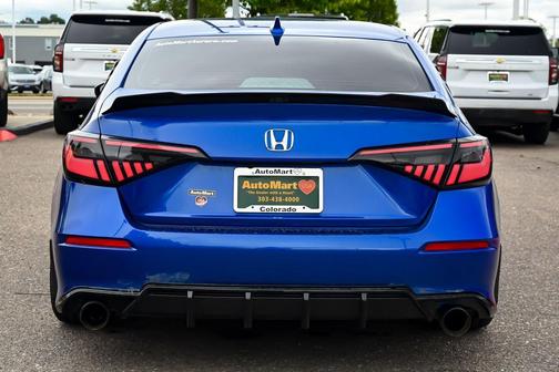 Blue 2024 Honda Civic Sport