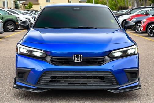 Blue 2024 Honda Civic Sport