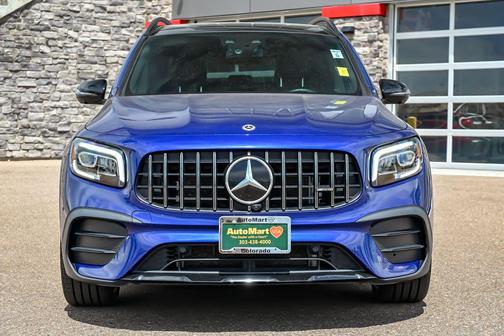 Blue 2022 Mercedes-Benz AMG GLB 35 Base