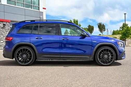 Blue 2022 Mercedes-Benz AMG GLB 35 Base
