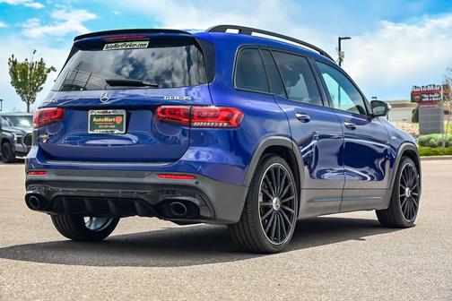 Blue 2022 Mercedes-Benz AMG GLB 35 Base