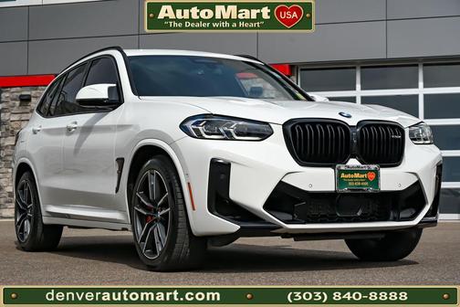 White 2023 BMW X3 M AWD