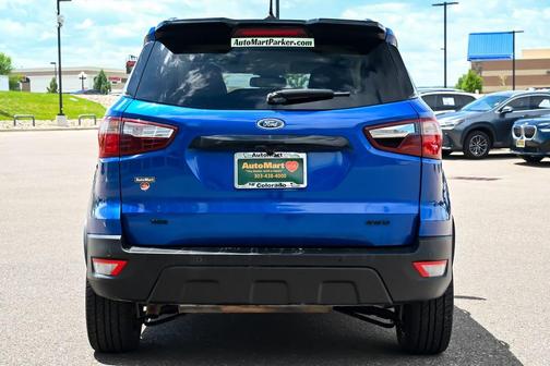 Lightning Blue Metallic 2021 Ford EcoSport SES