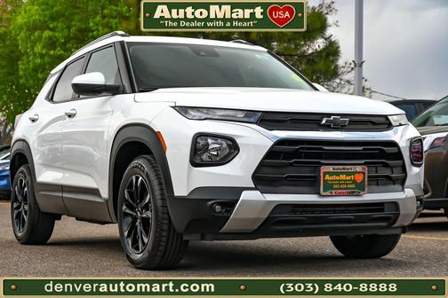 Summit White 2022 Chevrolet Trailblazer LT