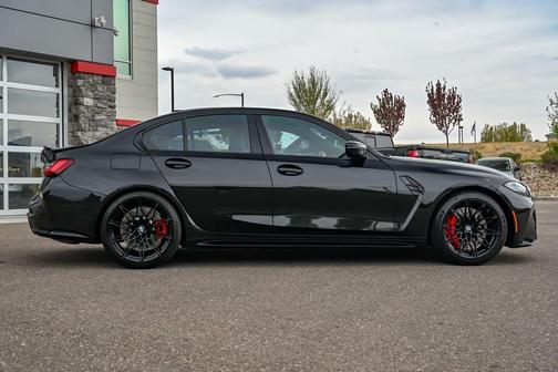Black Sapphire Metallic 2024 BMW M3 Competition xDrive