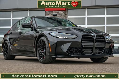 Black Sapphire Metallic 2024 BMW M3 Competition xDrive