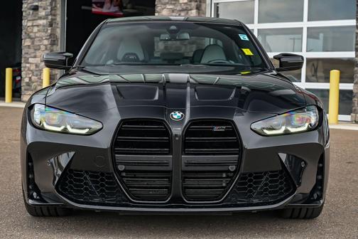 Black Sapphire Metallic 2024 BMW M3 Competition xDrive