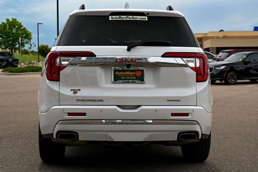 Summit White 2023 GMC Acadia Denali
