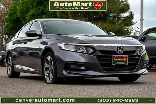 Gray 2019 Honda Accord EX