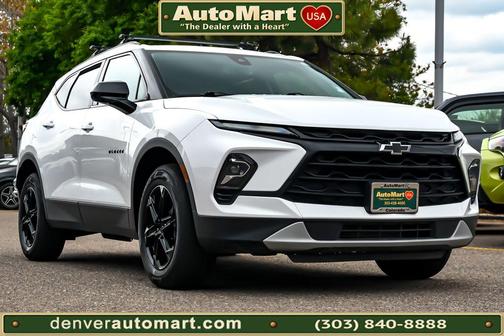 Summit White 2023 Chevrolet Blazer 2LT
