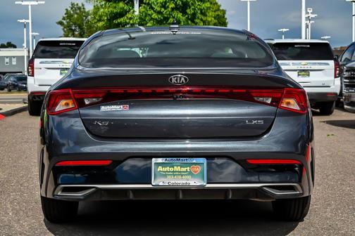 Gravity Gray 2021 Kia K5 LXS