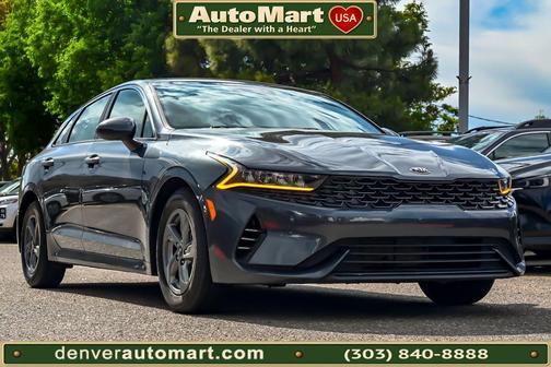 Gravity Gray 2021 Kia K5 LXS