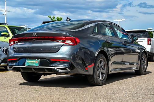 Gravity Gray 2021 Kia K5 LXS