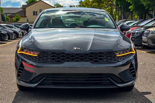 Gravity Gray 2021 Kia K5 LXS