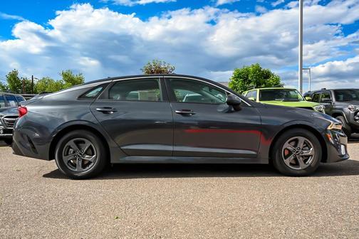 Gravity Gray 2021 Kia K5 LXS