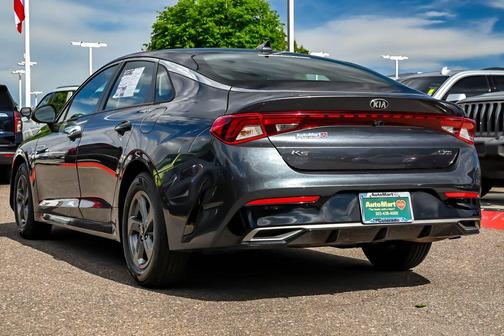 Gravity Gray 2021 Kia K5 LXS
